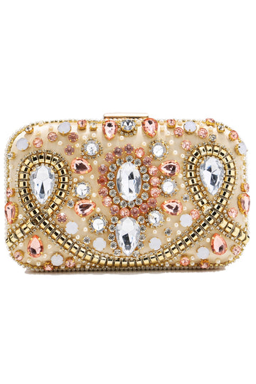 Fest brodert clutch med beading